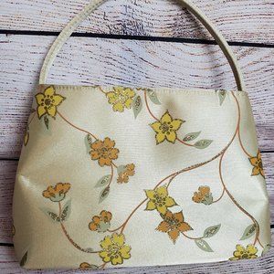 Y2K Cute Small Glitter Floral Silky Bag